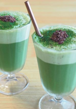 Una foto de Frappé de Matcha
