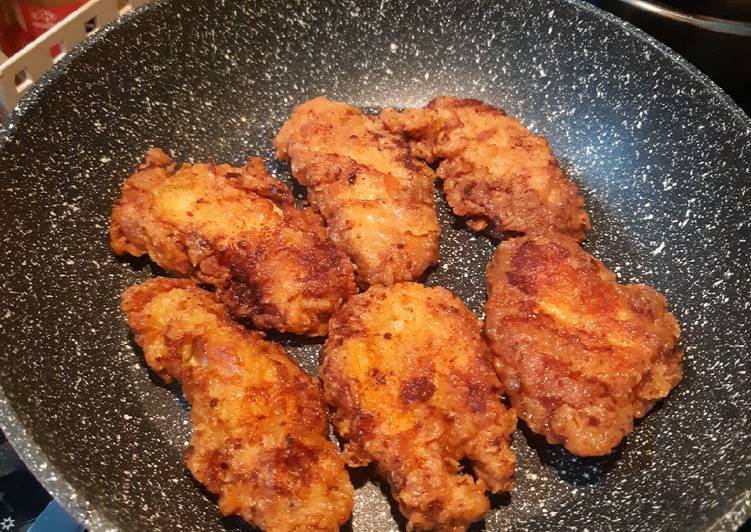 Langkah Mudah untuk Menyiapkan Boneless Crispy Chicken, Enak Banget