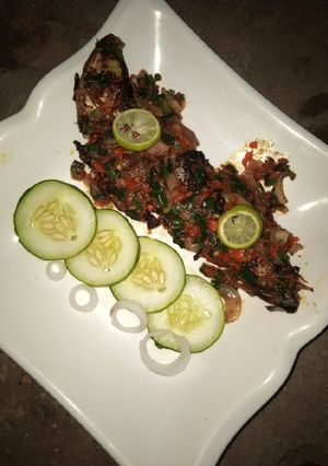 A picture of Pan grill fish.
