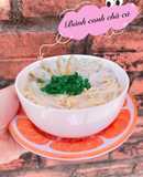 Bánh canh chả cá cho bé