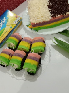 Foto resep Bolu gulung rainbow
