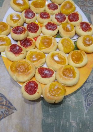 Una foto de Pepas de membrillo y batata