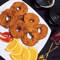 A picture of Chicken Donuts.