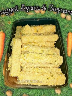 Foto resep Nugget ayam & sayuran // snack mpasi start 9m s/d dewasa