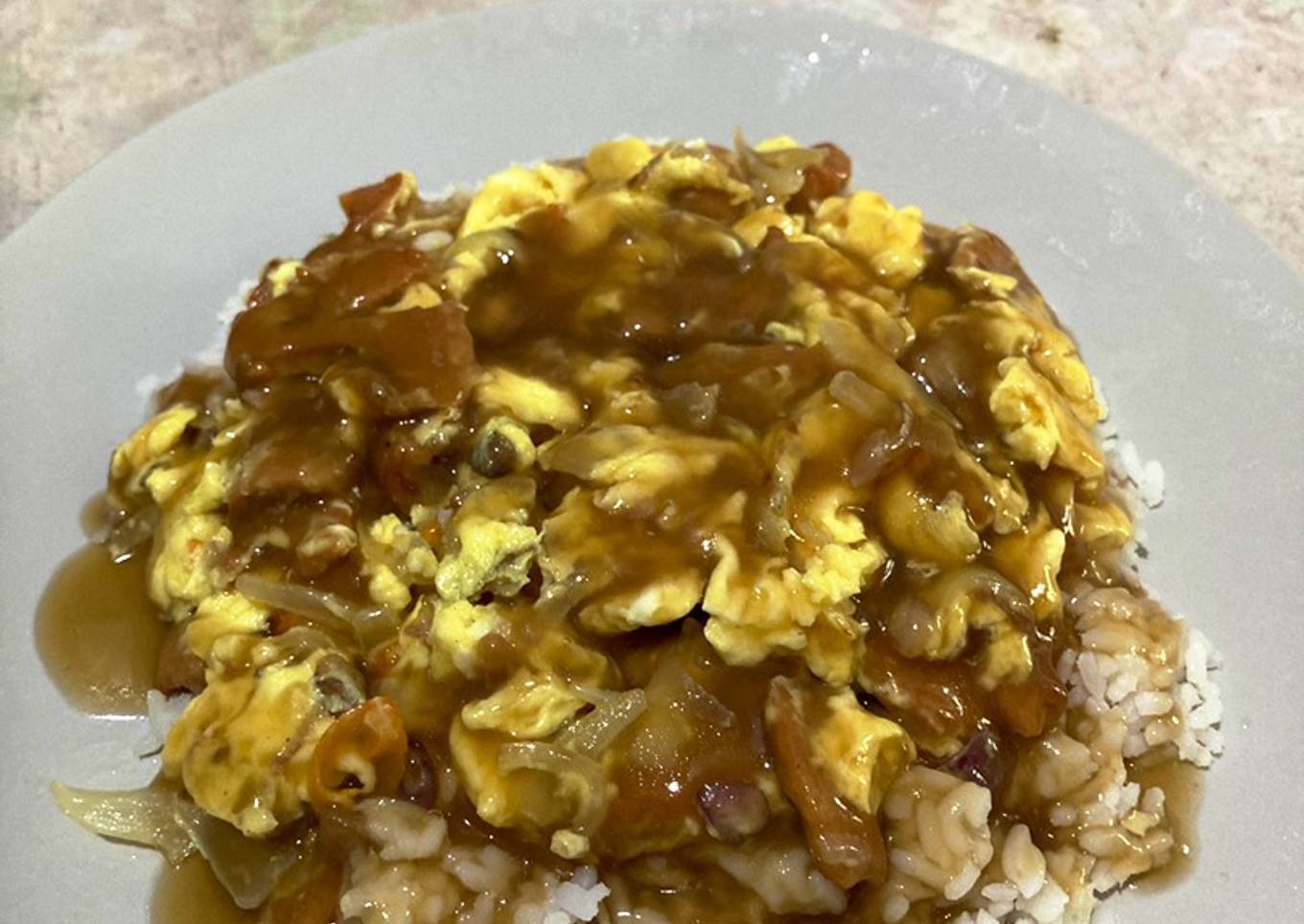 Nasi Telur Hongkong