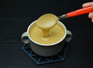 Foto resep TAHINI SIMPLE ANTI GAGAL | RAHASIA ISIAN COKLAT DUBAI LUMER & CREAMY