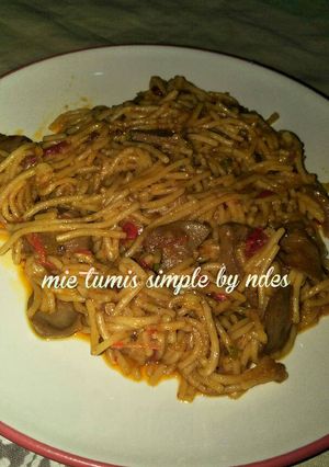 Foto resep Mie Tumis Simple