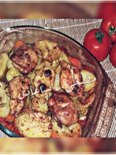 صورة لوصفة صنيه اوراك بالخضار