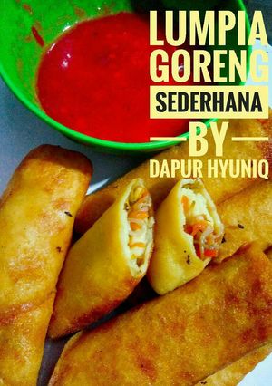 Foto resep Lumpia goreng sederhana