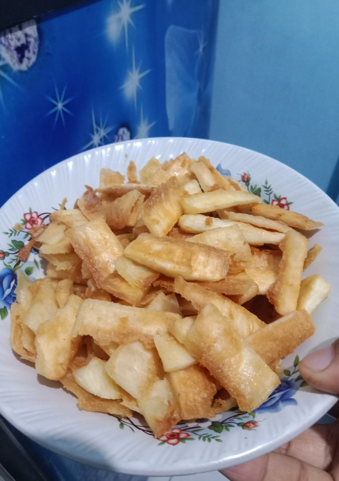 Foto resep Singkong goreng (keripik)