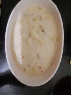 ஃக்ரீமி பாஸ்தா(creamy pasta recipe in tamil) செய்முறை முக்கிய புகைப்படம்