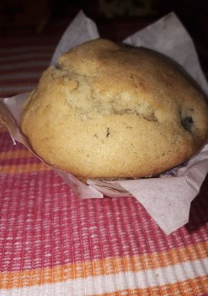 Una foto de Cupcakes de Arándanos