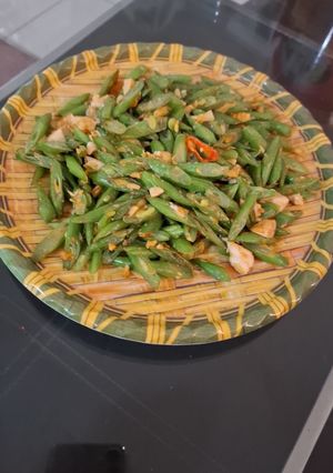 Foto resep Cah buncis telur asin