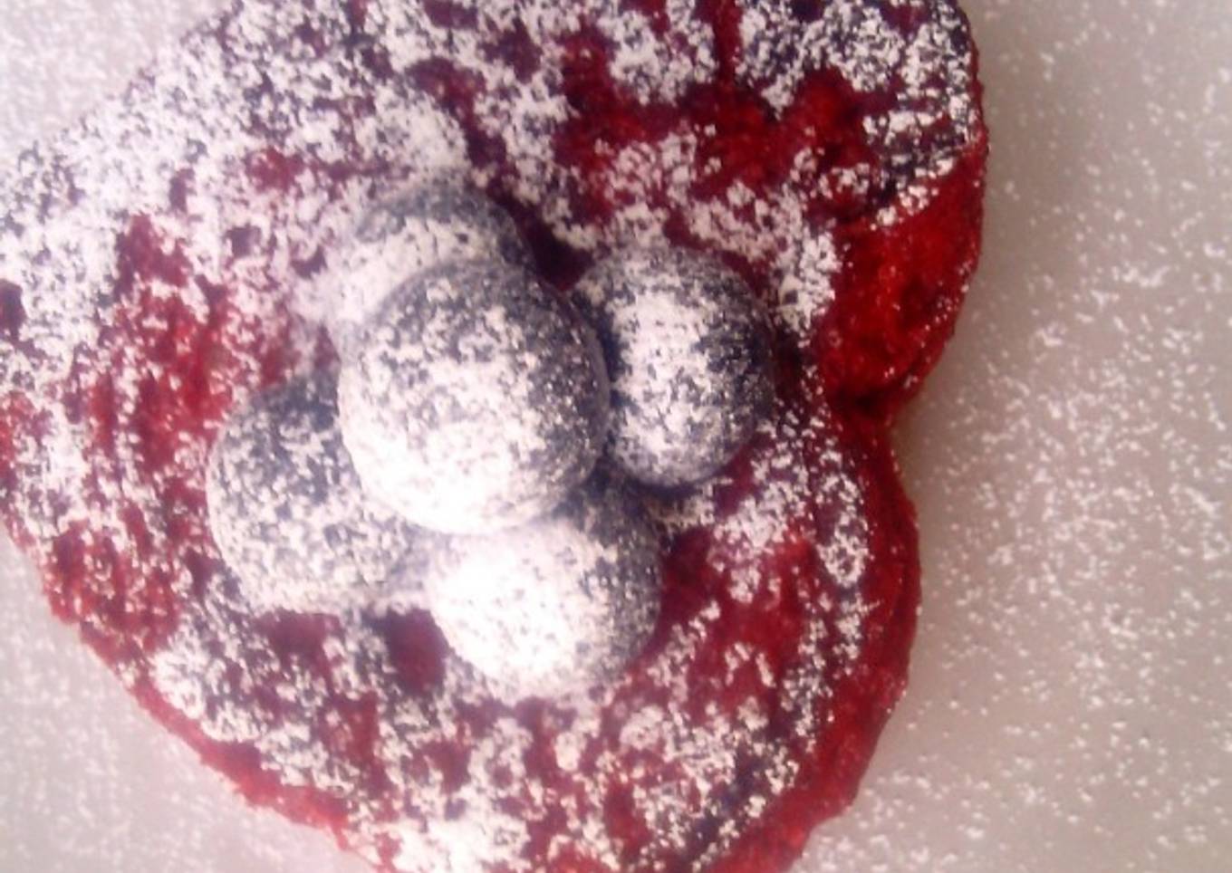 Heart Red Velvet French Toast