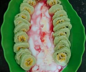 Resep Mudah Es pisang ijo Sedap Resep Mudah Es pisang ijo Sedap