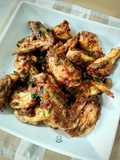 Alitas de pollo en salsa