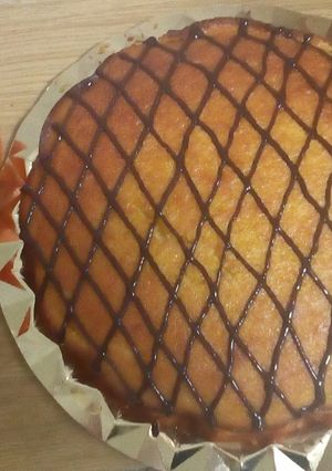 Una foto de Bizcocho de naranja