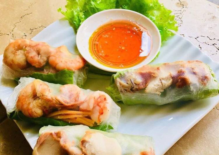 Resep Vietnamese Spring Roll yang Bisa Manjain Lidah