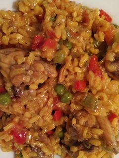 Una foto de Arroz con pollo