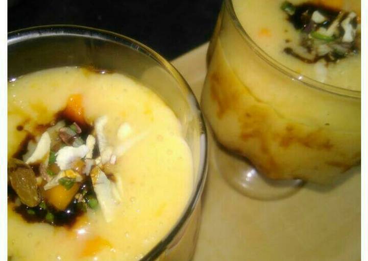 Recipe of Favorite Dates - mango shake