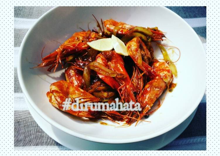 Langkah Menyiapkan Udang Saus Inggris Anti Gagal