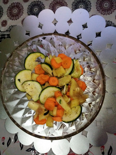 A picture of Simple salad#noheatchallenge.