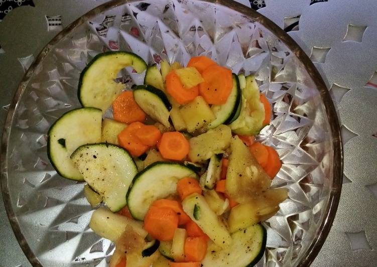 Steps to Prepare Homemade Simple salad#noheatchallenge