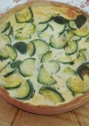 Una foto de Tarta de zapallitos