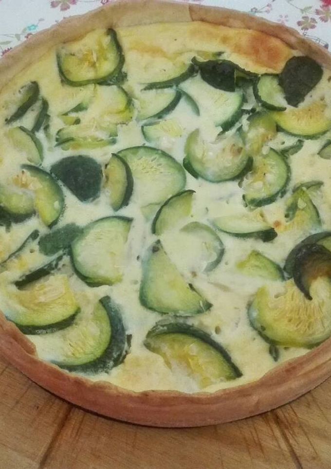 Una foto de Tarta de zapallitos