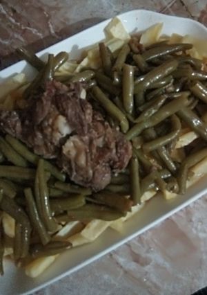 صورة لوصفة لوبيا ماشطو