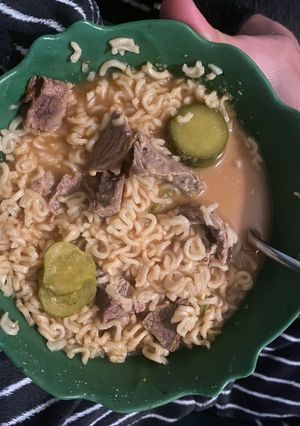 A picture of When the romans turn to Noodles. 🙂.