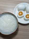 Cháo trắng trứng muối