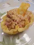 Risoto toscano com limão siciliano na cestinha de parmesão