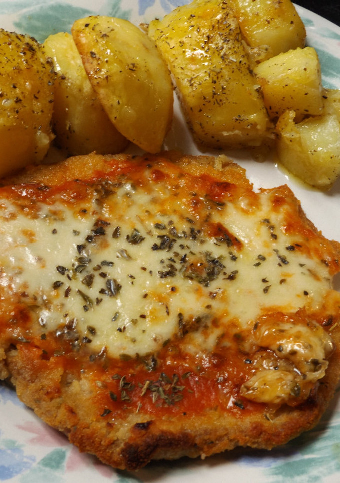 Una foto de Patatas asadas para acompañar carnes o aves