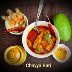 A picture of Green Mango Pickle.