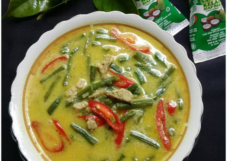 Lodeh Kacang Panjang+Tempe
