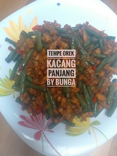 Foto resep Tempe orek kacang panjang