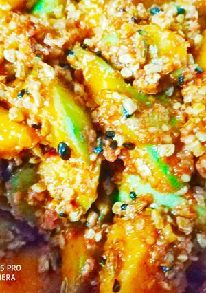 A picture of Mango pickle.