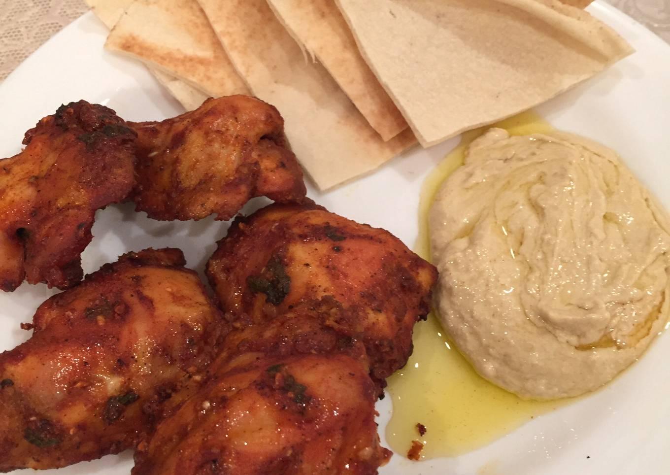 Yogurt and paprika barbecued Chicken