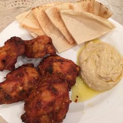 A picture of Yogurt and paprika barbecued Chicken.