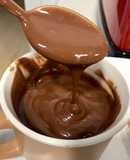 Chocolate a la taza light y vegano