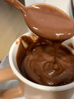 Una foto de Chocolate a la taza light y vegano