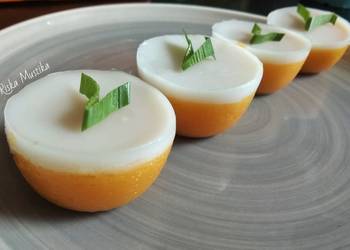 Easy Make Recipe Kue Talam Ubi Kuning aka Sweet Potato Cake Delicious Easy Make Recipe Kue Talam Ubi Kuning aka Sweet Potato Cake Delicious