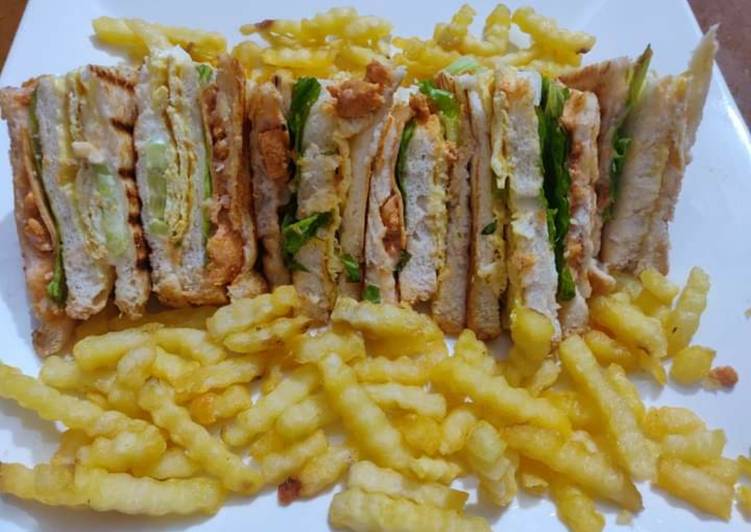 Recipe of Favorite Bbq Club Sandwiches