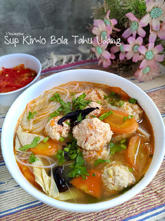 Foto resep Sup Kimlo Bola Tahu Udang