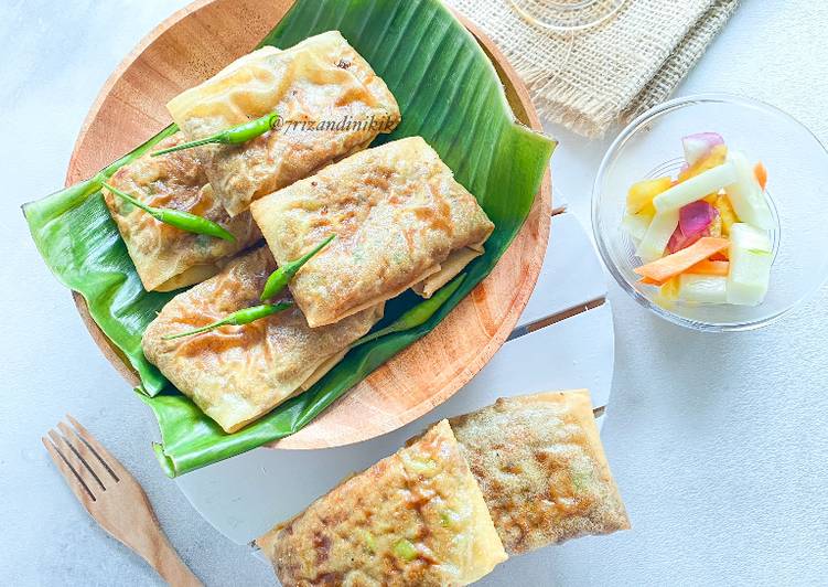 Bagaimana Menyiapkan Martabak asin, Menggugah Selera