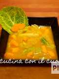 Savoy Cabbage and Pumpkin Soup