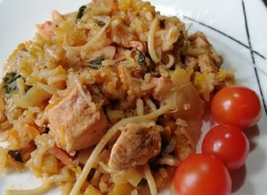 Una foto de Risotto Oriental