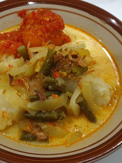 Foto resep Lontong sayur labu siam