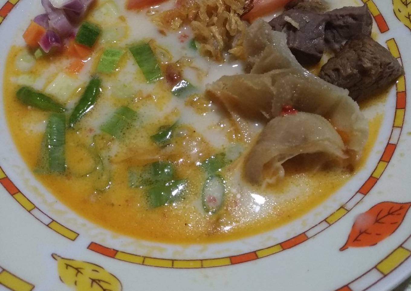 Soto Gempol Campur (Daging+Babat) Khas Karawang